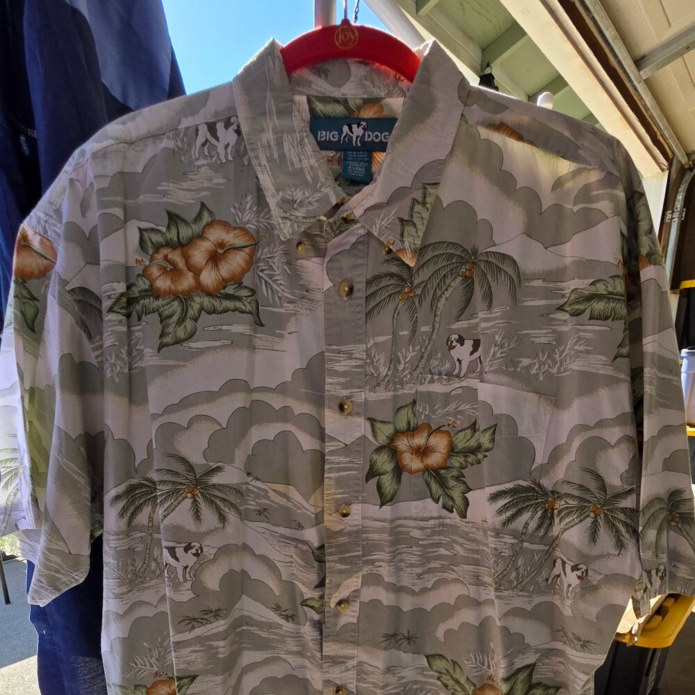 Classic Big Dog Hawaiian Shirt